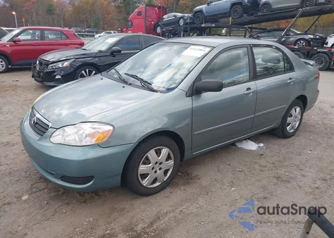 2005 Toyota Corolla Le из США, поврежденный, VIN 2T1BR32E95C487169
